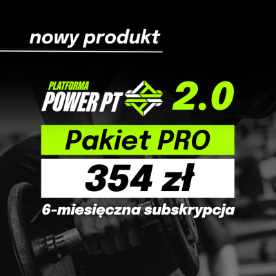 platforma POWER PT PRODUKTY OKŁADKI subskrypcja 6-miesięczna
