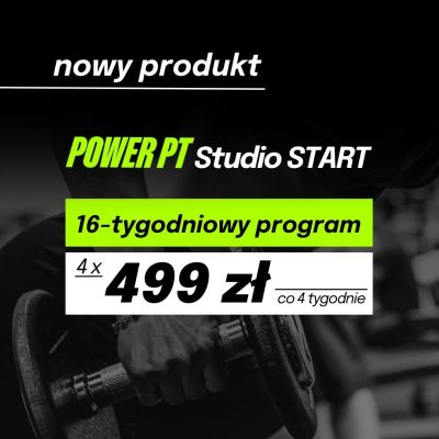 POWER PT studio strat | program dla trenerów chcących otworzyć własne studio